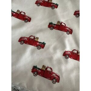 (2)‎ Modern Southern Home Christmas Red truck and dog  Pillowcases 20x39